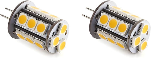 T3 G4 Bi-pin LED Light Bulbs, 12VAC/DC Low Voltage 3Watt Warm White