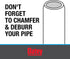 Oatey 12976 Calk Aluminum Flashing, 1.5-Inch to 3-Inch, Durable Metal
