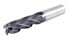 Accusize Industrial Tools 1/2'' Fine Tooth M42 8% Cobalt Tialn Roughing End Mill, 1/2'' Shk Dia, 2'' Flute Length