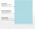 LUXPaper 8.5" x 11" Letter Size Paper, Pastel Blue, 60lb. Text, 500 Qty