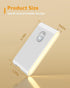 3 Pack WILLED Motion Sensor Night Light, Rechargeable Stair Lights Indoor, Warm White Motion Sensor Light Indoor
