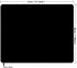 Awesome Space Planets Rectangle Mouse Pad, Large Navy Blue Galaxy, 240x200x3mm