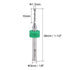 uxcell PCB Drill Bits, 1.3mm Tungsten Carbide Rotary Tool, Jewelry CNC Engraving Print Circuit Board Micro Drill Bits
