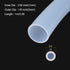 3.3ft 1/32" ID x 1/8" OD Silicone Tubing Clear 1mm x 3mm Industrial Plastic Tubing Pure Silicone Hoses for Pump Siphoning Draining Irrigation Brewing