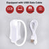 QEBIDUM 5 3 Clip On Book Reading Light for Bed, Clamp On Book Light with LED Eye Care, Color Changeable, Battery