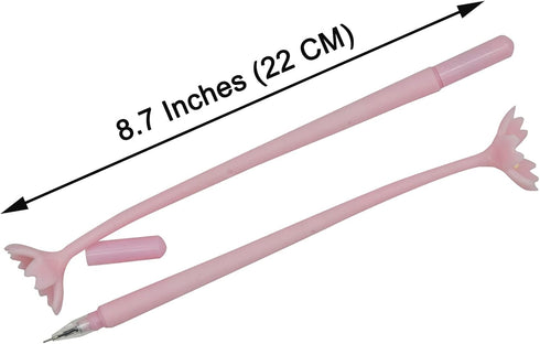Maydahui 35PCS Cherry Blossom Gel Pen Romantic Flower Pen Soft Silicone Black Ink for Girls Party School Students by Maydahui