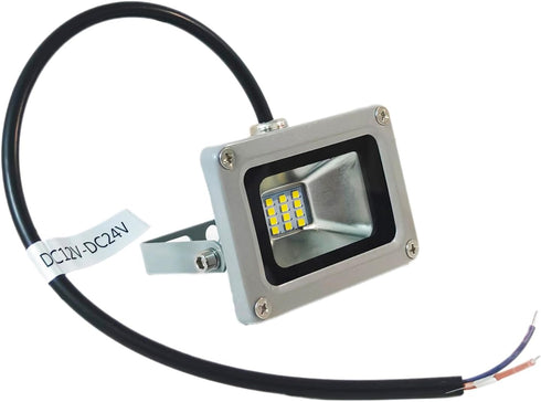Tashace 10W Floodlight 12-24V DC Wall Lamp LED Security Flood Light Waterproof IP65