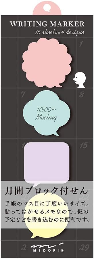 Midori Square Type Sticky Note Comment Bubble, 11262006