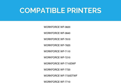 LD Remanufactured Ink Cartridge Replacement - Epson 252XL T252XL120 High Yield (Black, 5-Pack)