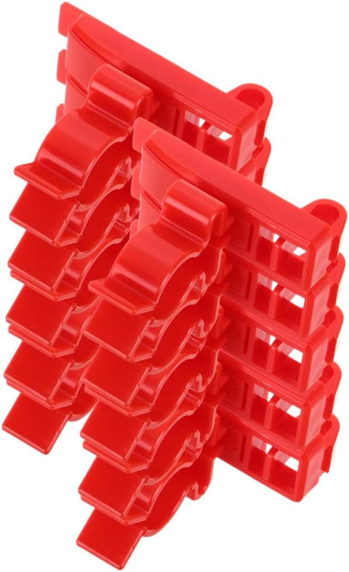 TOPPERFUN 10pcs Pegboard Hooks Workbench Pegboard Hooks for Polishing Machine Tool Organizer Auto