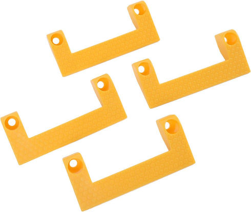 4-Pack FILFEEL Tape Measure Clips for Ladder & Garage Tool - Reliable Plastic Holders for Workbench Storage