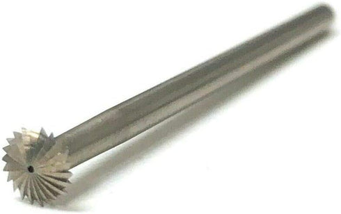 Knife Edge Cut Lentil Burs Channel Setting Burr 3/32" Shank for Jewelry,