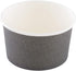 12-Ounce 50 Frozen Coppetta Dessert Cups, Disposable Ice Cream Cups - Lids Sold Separately, Sturdy, Gray Paper Yogurt