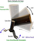 12V MR16 Bulb Arrownine Landscape Lighting Moonlighting Tree Down Lighting Fixture,Low Voltage Outdoor Lighting Wall