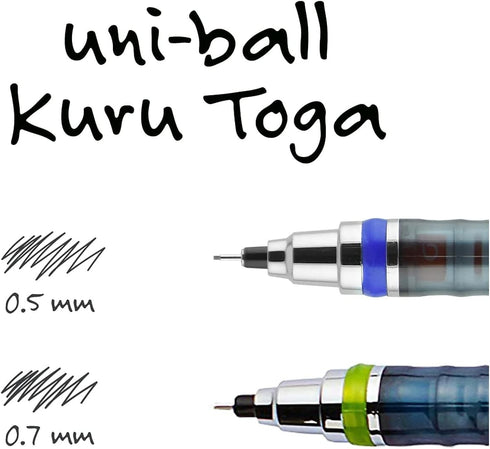uni-ball KuruToga Mechanical Pencil, 0.5mm, HB #2, 1 Count