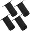 OSALADI 4pcs Sturdy Stainless Steel Table Legs Easy Install for Sofa Desk