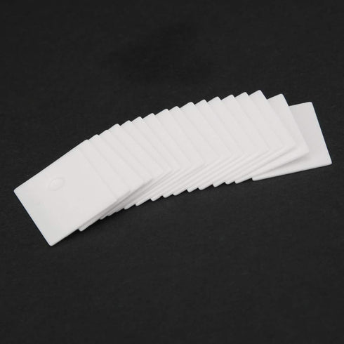Alumina Ceramic Insulator Pads, 100PCS TO-247 Alumina Ceramic Sheet Cooling Pad for MOS Transistor IGBT Cooling (17 x