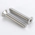 MewuDecor 5/16-18 x 1" Flat Head Socket Cap Screws - Stainless Steel 18-8, 15 PCS