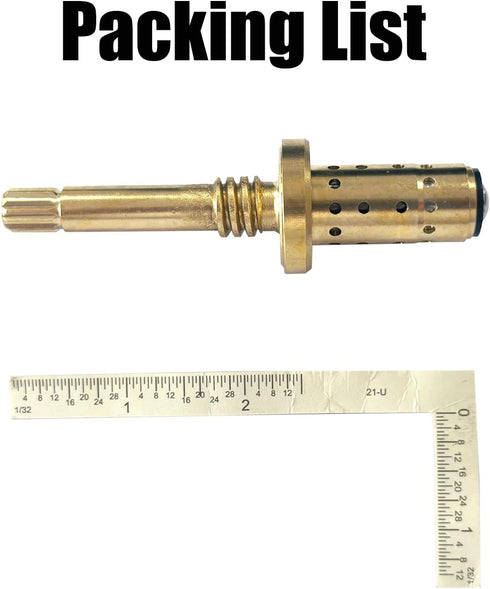 TA-10 Brass Flow Control Spindle Compatible with Temptrol Shower Mixing Valves