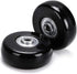50 x 18mm Set of 4 Luggage Suitcase Replacement Wheels, Rubber Swivel Caster Bearings