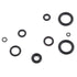 225pcs/18 Sizes Rubber O Ring Kit, Washer Seals Gasket Assortment Set for Car Auto Vehicle Repair with Case