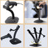 Adjustable Handheld Scanner Holder Bracket for Desk Portable Barcode Scanner Stand Compatible with Pos and Zebra