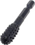 10pcs Rotary Burr Wood Carving Rasp Files Set with 1/4" Hex Shank for Woodworking Carving, Shaping, and Grooving