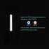 MECCANIXITY Magnetic Stirrer Mixer Stir Bar Rod 80mm x 10mm Ring Shape PTFE Coating Magnet White, 2 Pcs