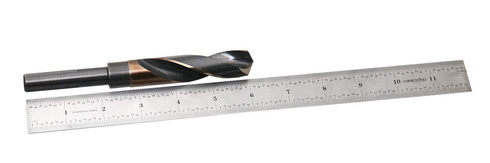 Accusize Industrial Tools 3/4'' ANSI M35 Drill, 1/2'' Shank, 135 Degree Split Point, 0412-0034