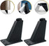 2pcs Luxshiny Aluminum Alloy Furniture Heightening Feet Anti-Slip Cabinet Legs with Scratch-Resistant Base Adjustable