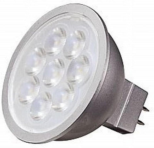 Satco 2 Inch 6.5W LED MR16 GU5.3 Base Replacement Lamp by Satco