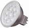 Satco 2 Inch 6.5W LED MR16 GU5.3 Base Replacement Lamp by Satco