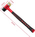 Small Rubber Mallet, Double-Face Hammer, Rubber Hammer for Vinyl Flooring, Tile, Crafts, and Jewelry Making