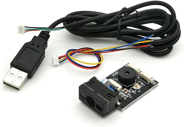 Bloepum GM65 USB Wired Barcode Scanner 1D 2D Bar Code Reader QR Code
