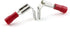 50pcs Piggy Back Spade Waterproof Cold Pressing Electrical Insulated Quick Splice Crimp Terminals Red by ZYAMY