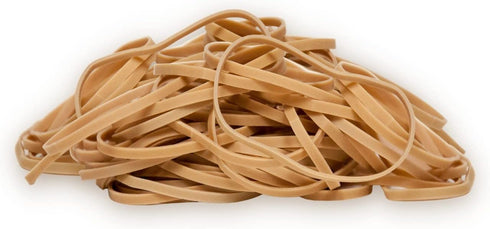 Upgrade Office Supply UPG22433PK3 Rubber Bands, Size #33 (3-1/2 x 1/8"), Natural Crepe, Made in USA (3 Pound Bag)