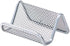 Office Depot Metro Mesh Business Card Holder, Pewter, 22254