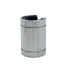 LM30UUOP Linear Ball Bearings, Open Type 30mm Bore Dia, Nickel Plated, Pack of 4