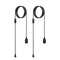 AryaLight 2-Pack Hanging Light Cord,15 ft Plug in Pendant Light Cord with On/Off