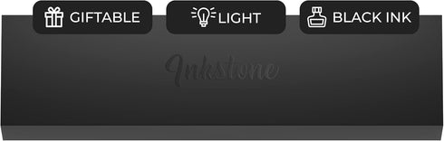 Inkstone Albert Einstein Inspirational Quote Penlight - Engraved Pen with Stylus Light and Writing Tip