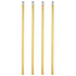 PATIKIL Threaded Extension Rod, 4 Sets 12" M10 x 1mm Fine Thread Lamp