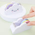 LUOZZY 2 PCS Cloud Tape Dispenser, Cartoon Desktop Tape Cutter with Rainbow Tape Roll Holder for Home Office