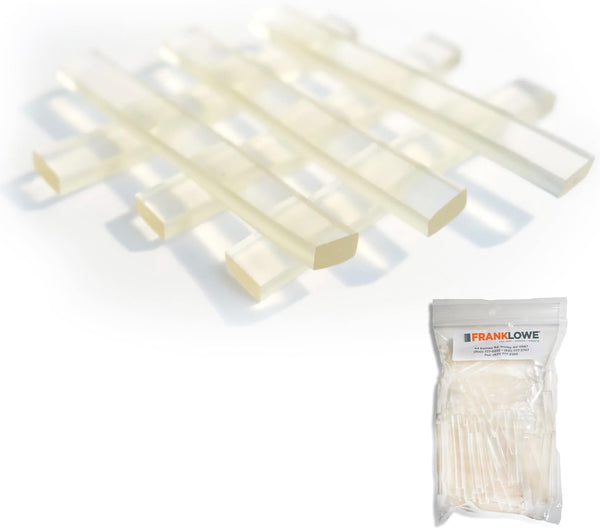 Franklowe Clear Plastic Setting Blocks for Glass and Mirrors, Pack of 100 PC
