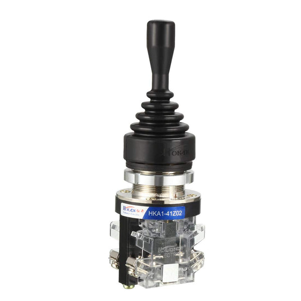 uxcell Joystick Switch Controllers: 2 Position 2NO Momentary Type, 150V/250V/600V, 30mm Panel Mount HKA1-41Z02