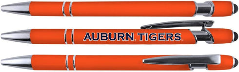 Auburn Soft Touch Coated Metal Pen 4 Pack (4011) by Greeting Pen
