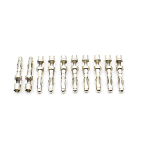 10Pcs 4mm Banana Plugs, Solder DIY Banana Plug Connectors for Multimeter Test Leads Probes