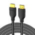 4K 10 4K 60Hz, 2K, 1080P, CL3 PS5, PS4, Mindful Design HDMI Cable ft | High Speed HDMI Cables, Braided Nylon & Gold