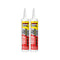 Super Glue Total Tech White All-In-One Adhesive & Sealant - 9.8oz Cartridges (Pack of 2)