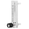 LZQ-7 Flowmeter with Control Valve 1-10LPM for Unidirectional Gas/Oxygen/Air Measure, 8mm Barbs
