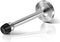 Door Stopper, 5 Inch Stainless Steel Brushed Satin Nickel Doorstop, Modern Mute Wall Mount Door Holder